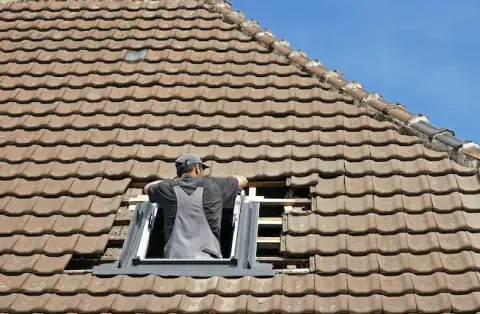 Pose de velux - Oradour sur Glane